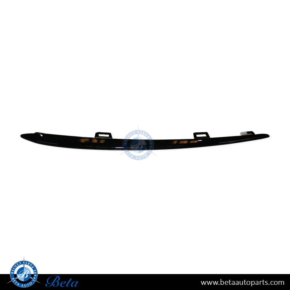 Mercedes GLE-Class W167 / C167 (2019-2023), Front Bumper Lower Grille Upper Moulding Normal AMG - Black (Right), China, 1678854805