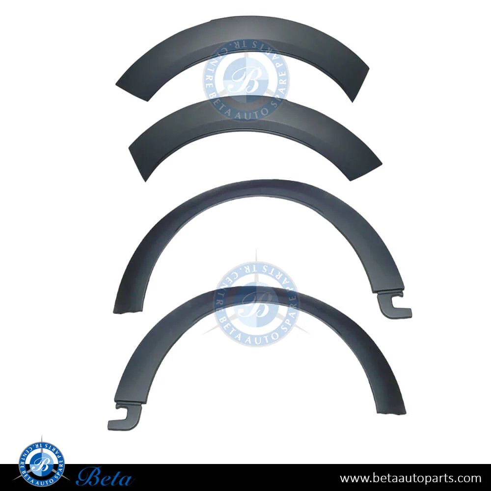 Mini Hatch F55 LCI (2021-2023), Wheel Arches JCW, China, 51115A3C7F1 / 51115A3C7F2 / 51119450675 / 51119450676