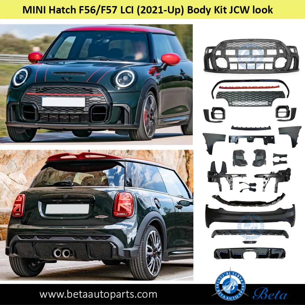 Mini Hatch F56 / F57 LCI (2021-2023), Body Kit JCW Look, China - Image 2