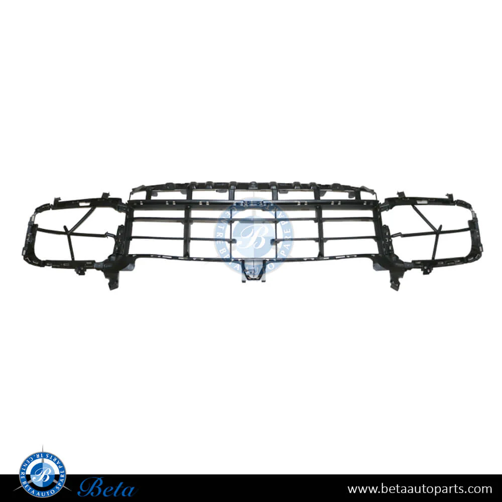 Porsche Cayenne Turbo (2018-2022), Front Bumper Upper Grille with ACC (Center), China, 9Y0807683AE