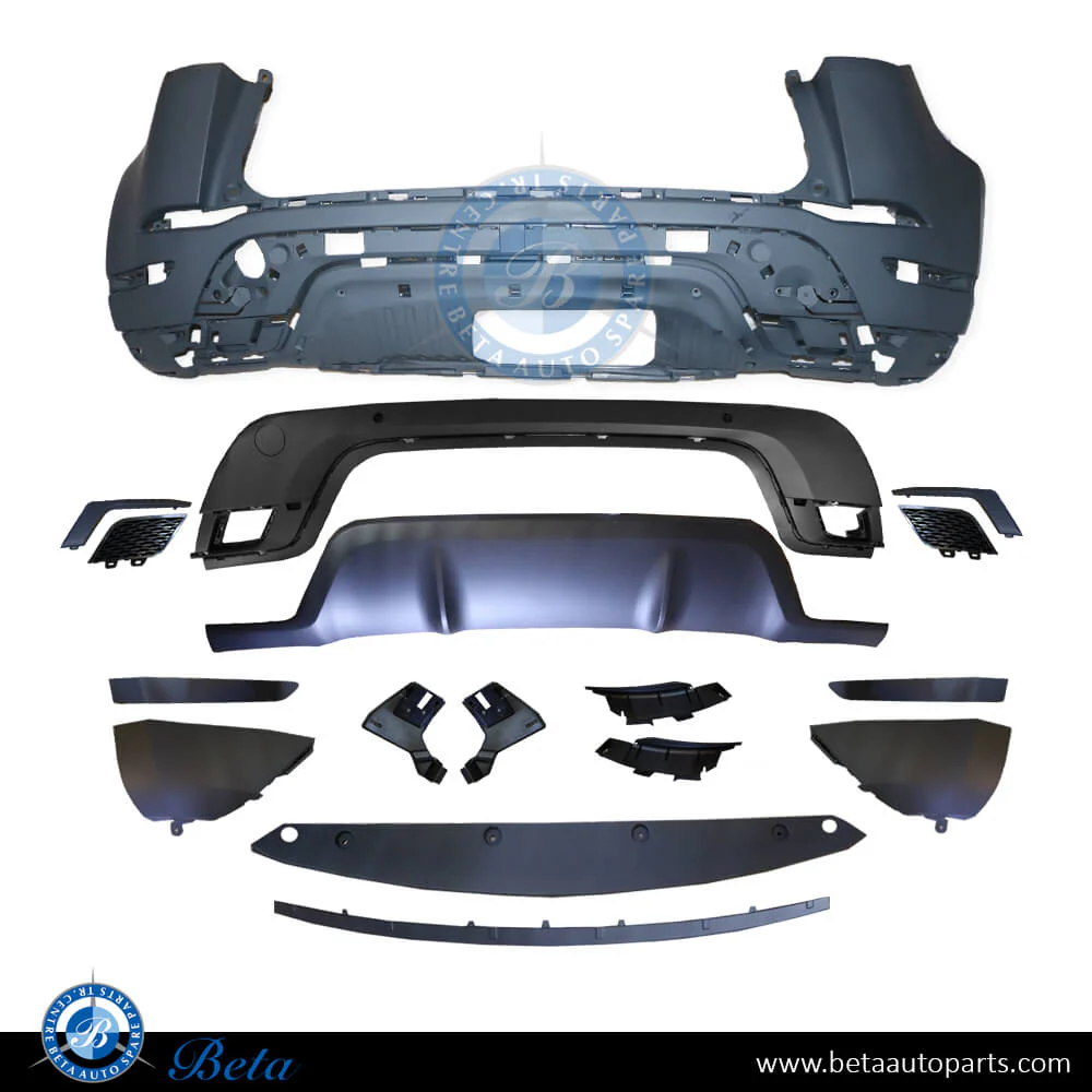 Range Rover Evoque (2019-Up), Rear Bumper for Dynamic And Normal, China, LR135016