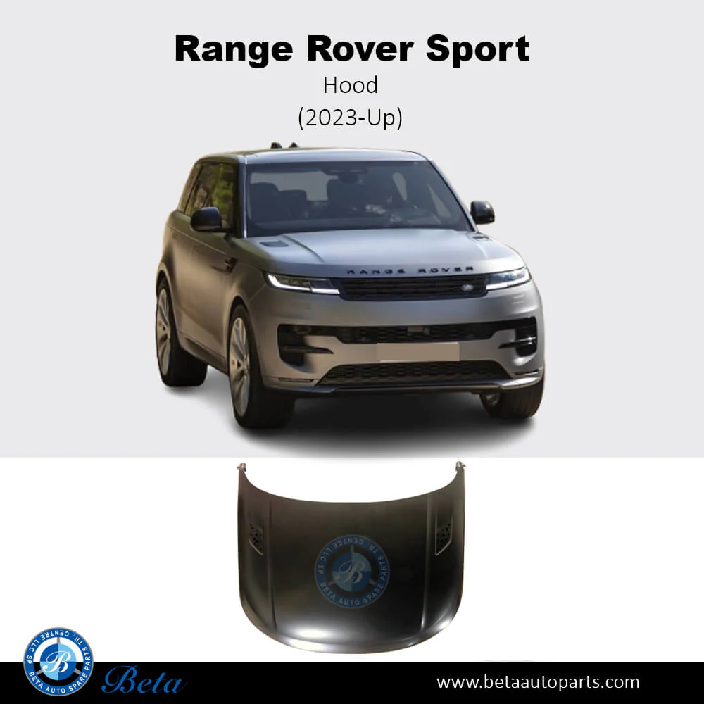 Range Rover Sport (2023-Up), Hood, China, LR169143 - Image 2