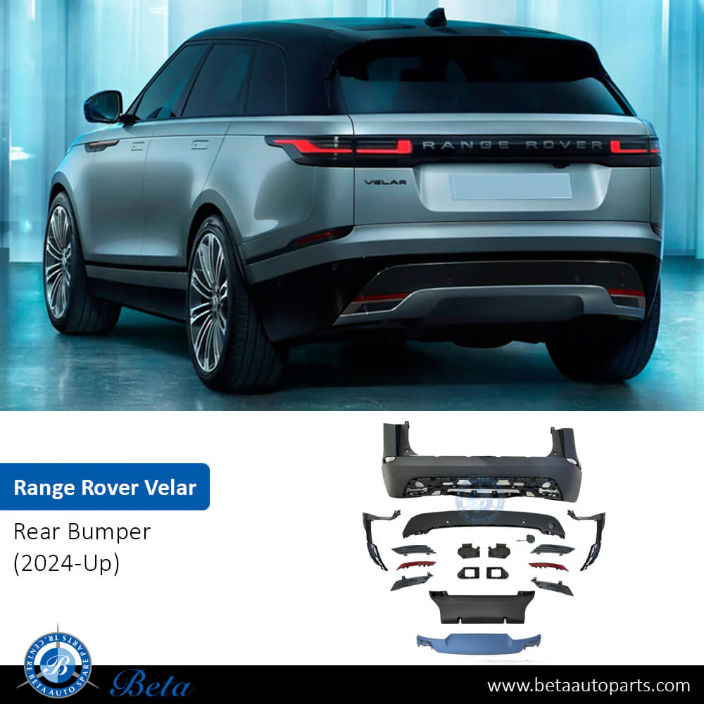 Range Rover Velar (2024-Up), Rear Bumper, China, LR181413 - Image 2