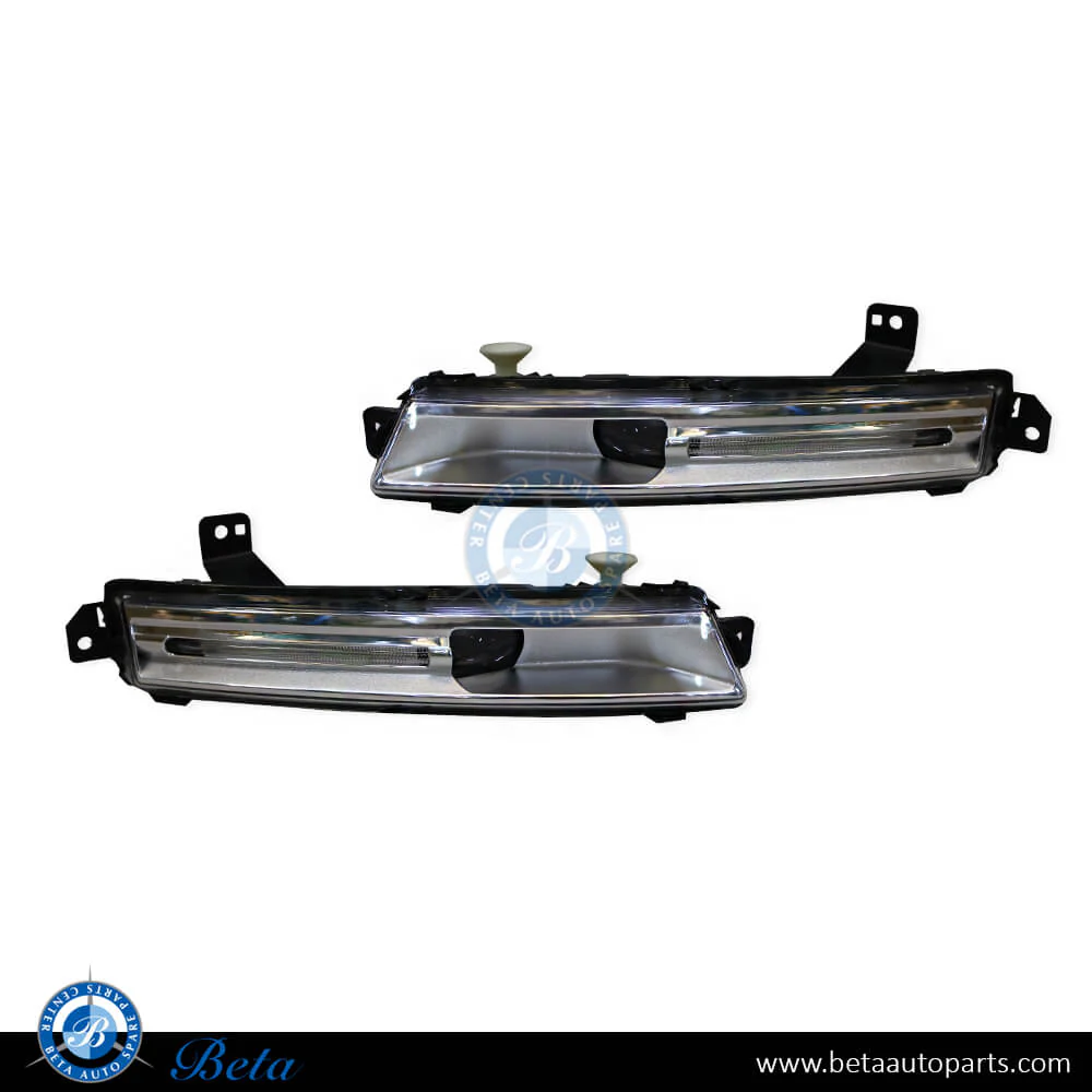 Range Rover Vogue / Sport (2018-2022), Day Running Lamps - DRL (White), China, LR098343 / LR098340