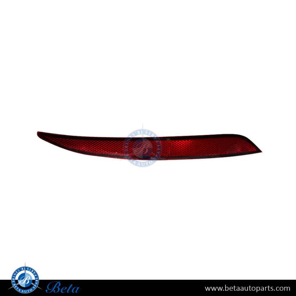 Tesla Model 3 (2017-2023), Rear Bumper Reflector (Right), China, 1077407-00-F / 1732382-00-A