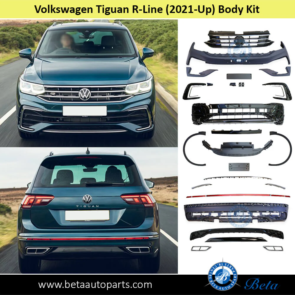 Volkswagen Tiguan (2021-2024), Body Kit R-Line Look, China - Image 2