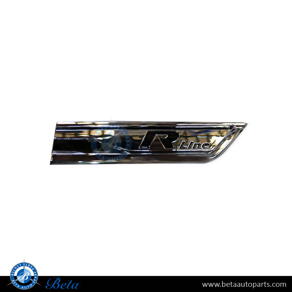 Volkswagen Touareg R-Line (2018-Up), Front Fender Strip (Left), China, 760853689J