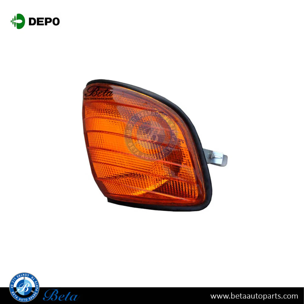 Mercedes S-Class W140 (1993-1998), Corner Lamp - Yellow (Right), Depo