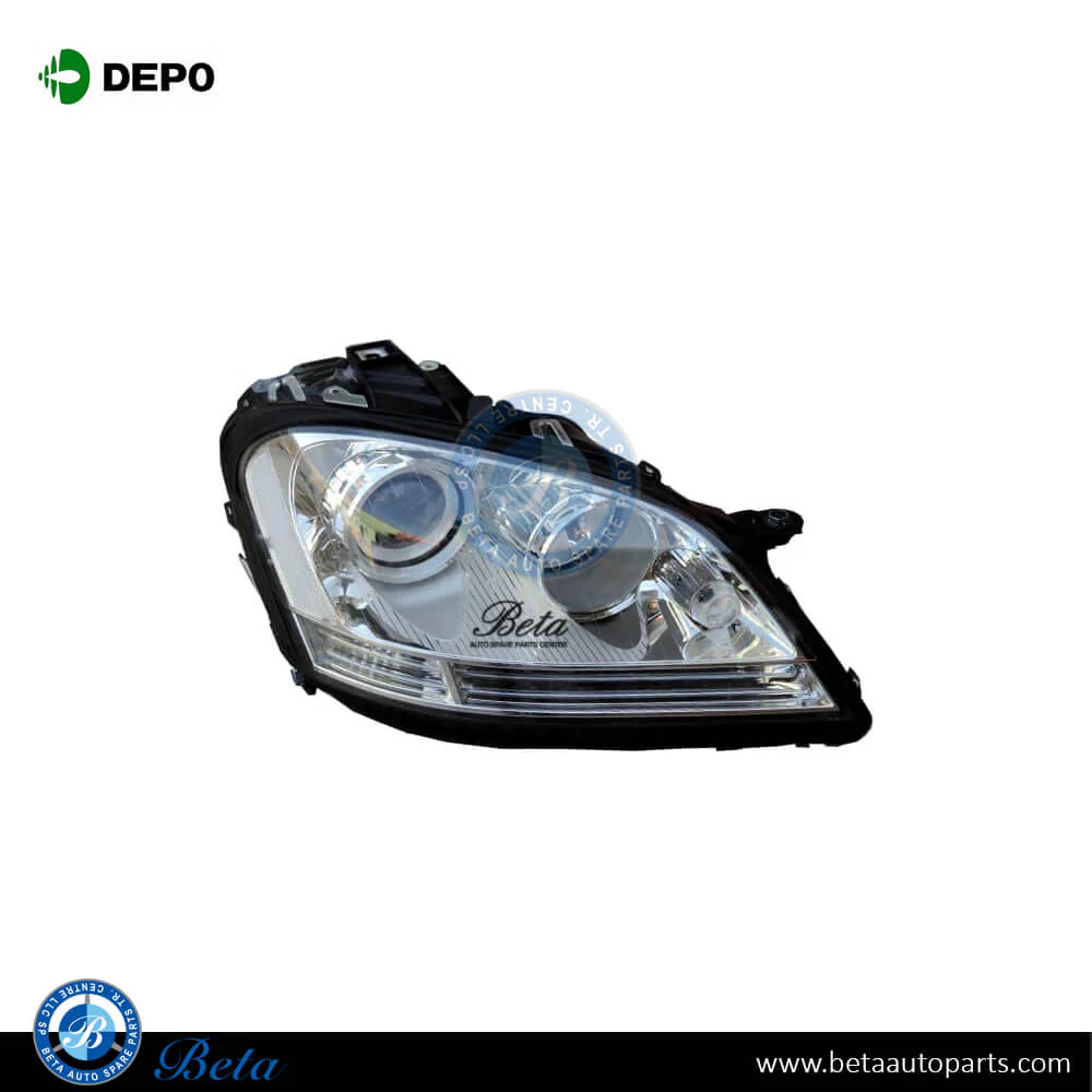 Mercedes ML-Class W164 (2005-2008), Headlamp (Right), Depo, 1648204861
