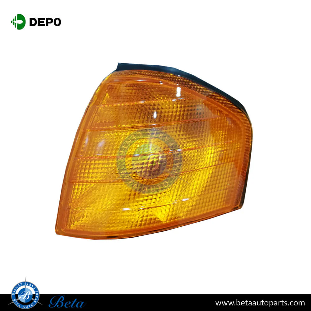 Mercedes C-Class W202 (1994-2000), Corner Lamp - Yellow (Left), Depo
