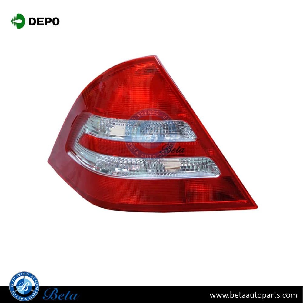 Mercedes C-Class W203 (2001-2004), Tail Lamp (Left), Depo, 2038200164