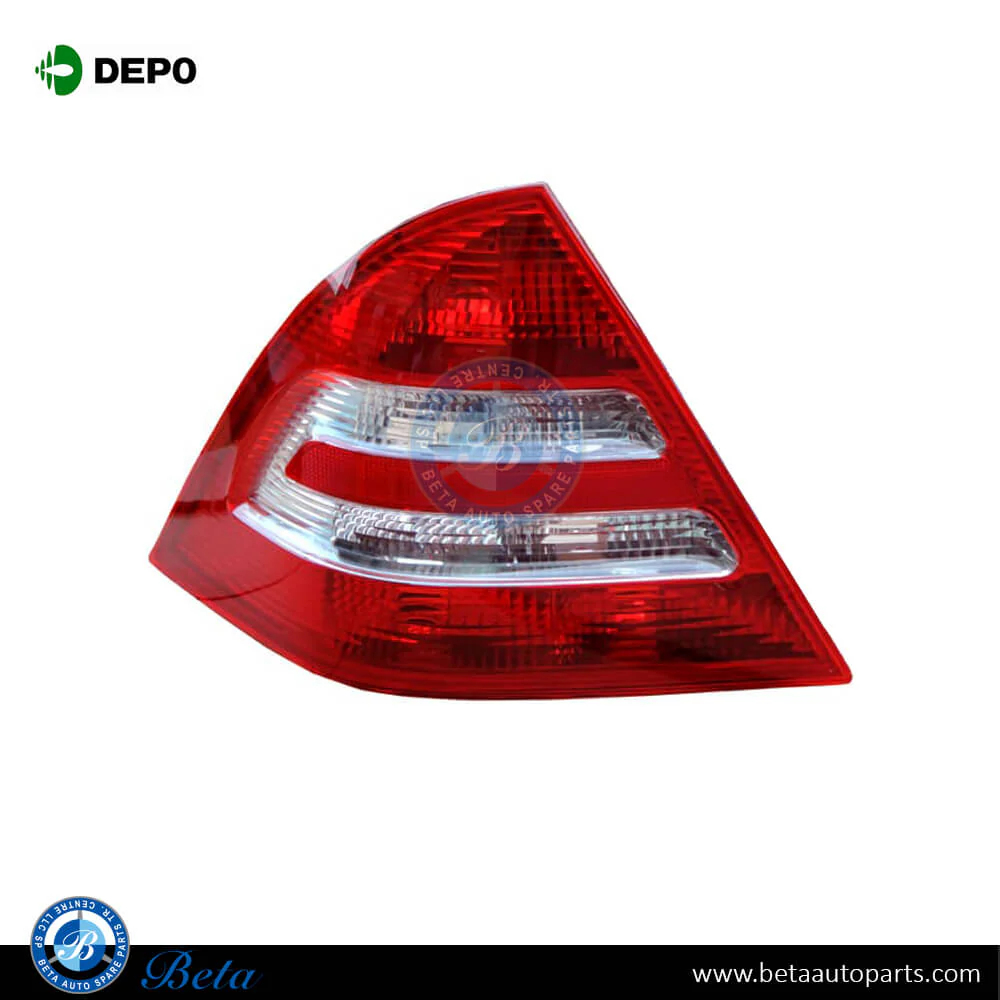 Mercedes C-Class W203 (2005-2007), Tail Lamp (Left), Depo, 2038201964