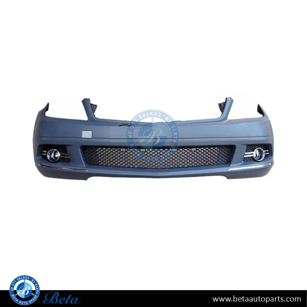 Mercedes C-Class W204 (2008-2010), Front Bumper without PDC / Washer Elegance, Taiwan, 2048850825