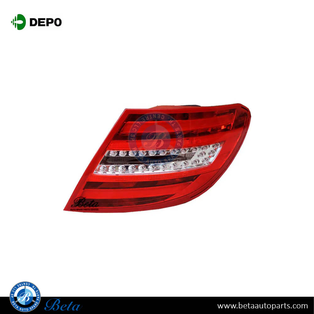 Mercedes C-Class W204 (2011-2014), Tail Lamp (Right), Depo, 2048202764 / 2049060503