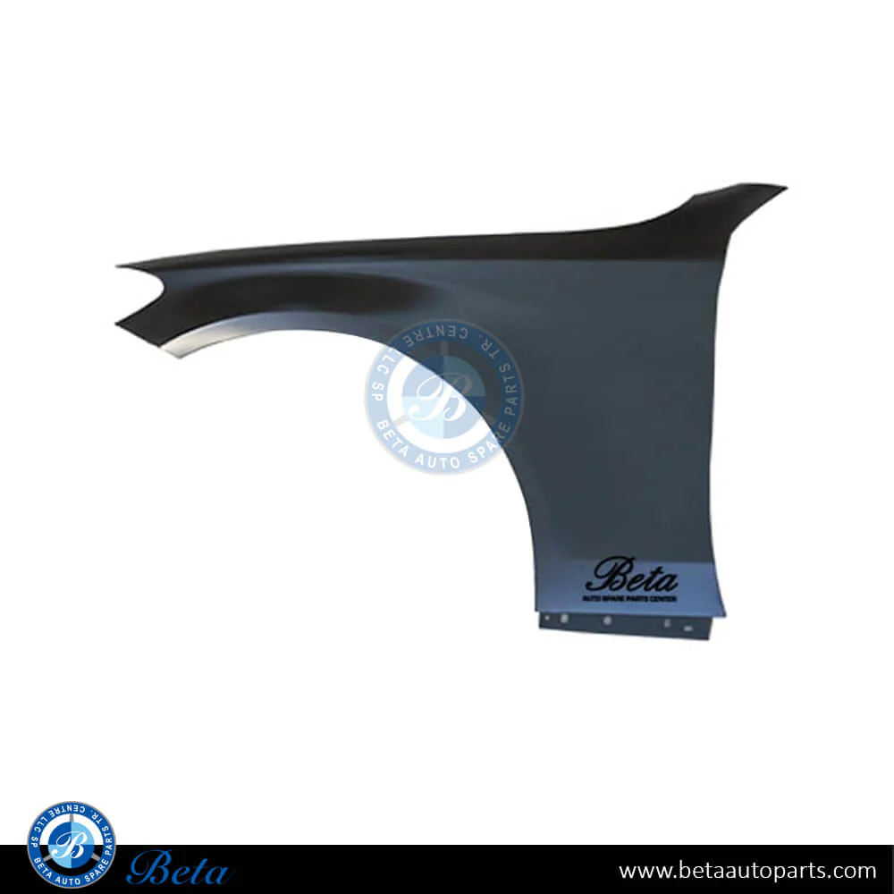 Mercedes C-Class W205 (2015-2021), Front Fender - Aluminum (Left), Taiwan, 2058800118