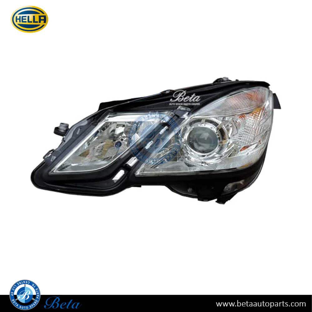 Mercedes E-Class W212 (2010-2013), Headlamp Normal (Left), Hella, 2128200161