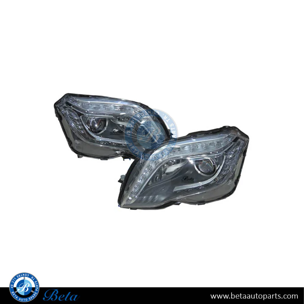 Mercedes GLK-Class X204 (2012-2015), Headlamp Upgrade to Xenon LED, China, 2048200939 / 2048201039